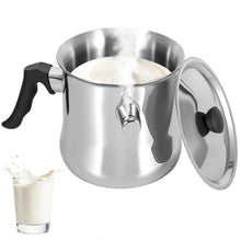 Milchtopf 1,5L mit Pfeife – Edelstahl, Doppelwandig & Vielseitig