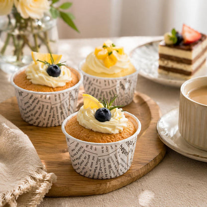 150 Muffinförmchen Papier – Cupcake Backförmchen für Party & Hochzeit