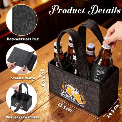 60. Geburtstag Geschenk für Männer – Bier Geschenkset mit Tasche