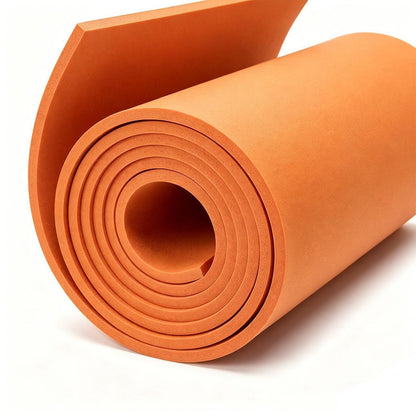 5mm Moosgummi Platten Orange – 35x200cm Schaumstoffplatte DIY