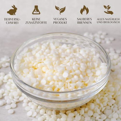Sojawachs für Kerzen (2x5kg) - Premium, Natürliches Wachs