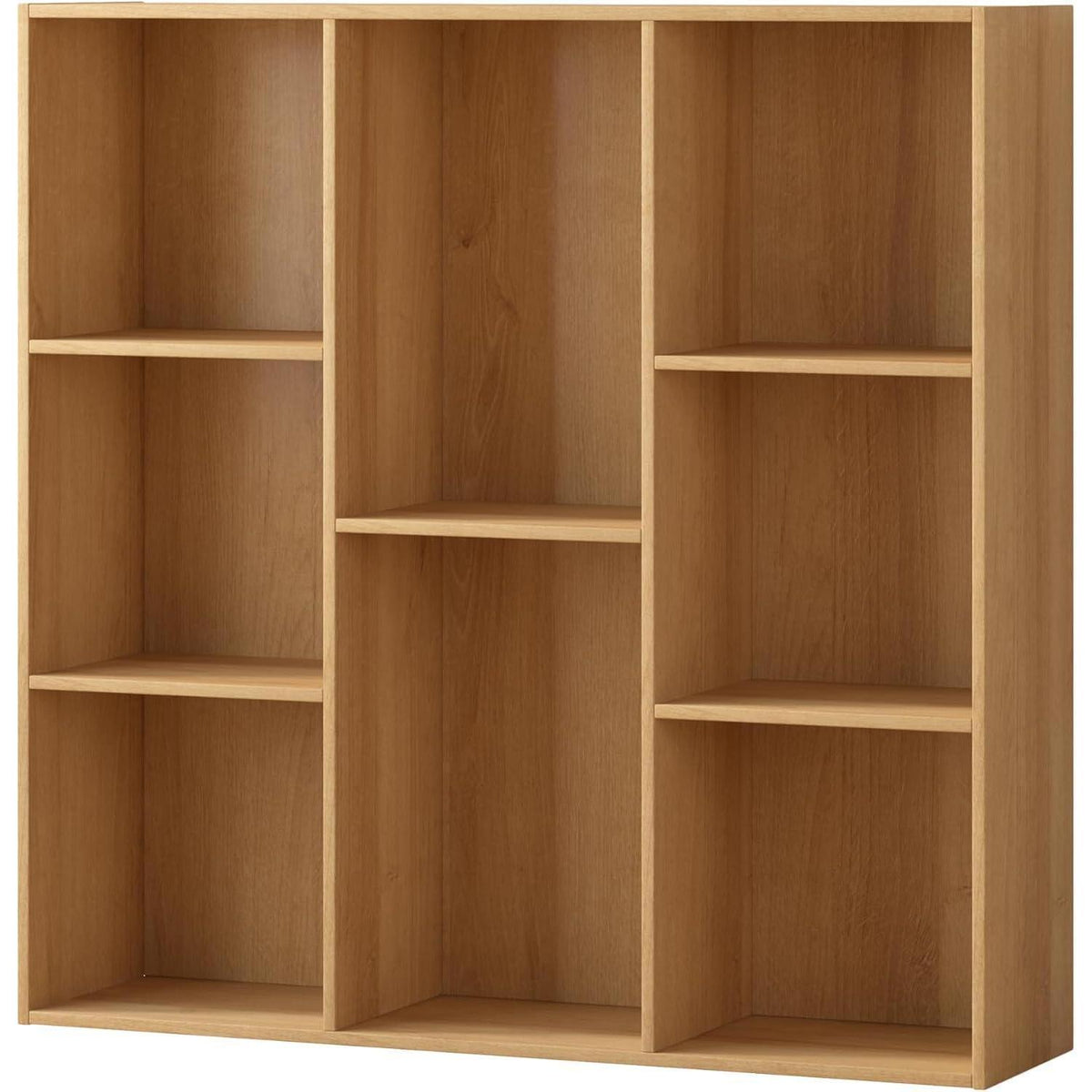 Holz Würfelregal 8 Fächer mit Rückwand – Bücherregal & Raumteiler
