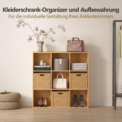 Würfelregal Holz 5 Fächer – Bücherregal & Raumteiler