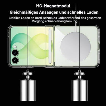 Samsung Z Flip 8 Hülle Magnetisch mit Scharnierschutz
