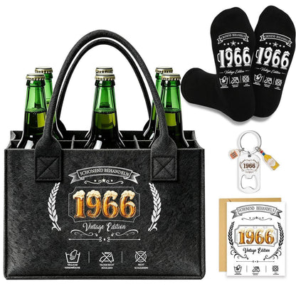 Männerhandtasche Bier Geschenkset zum 60. Geburtstag