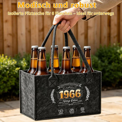 Männerhandtasche Bier Geschenkset zum 60. Geburtstag