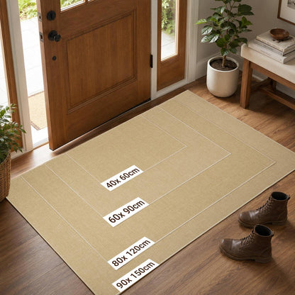 Rutschfeste Fußmatte 90x150 cm – Schmutzfangmatte für Eingang