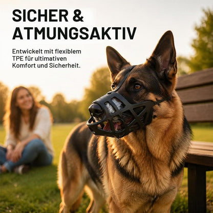 Hundemaulkorb Basket Verstellbar – Sicher & Bequem 25-40 kg
