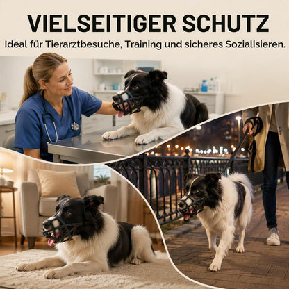 Hundemaulkorb Basket Verstellbar – Sicher & Bequem 25-40 kg