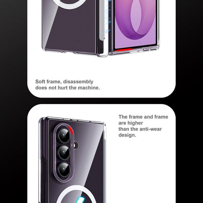 Samsung Z Fold 8 Ultra Hülle Magnetisch mit Scharnierschutz