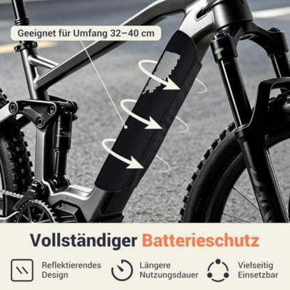 E-Bike Transportschutz Set: Rahm-, Sattel- & Akkuschutz