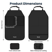 Autositz Organizer 2er-Pack – Rücksitz Tasche für Ordnung