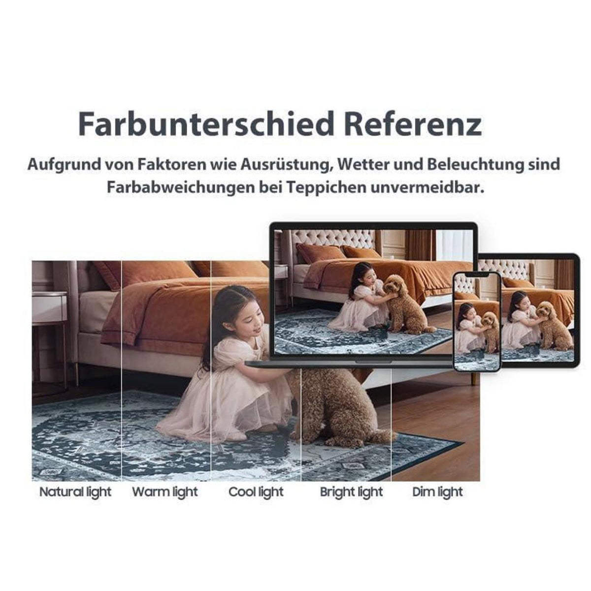 Vintage Teppich Schwarz Rechteckig 160x220cm Waschbar Wohnzimmer