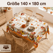 Kürbis Tischdecke Rechteckig – Herbstdeko für Thanksgiving