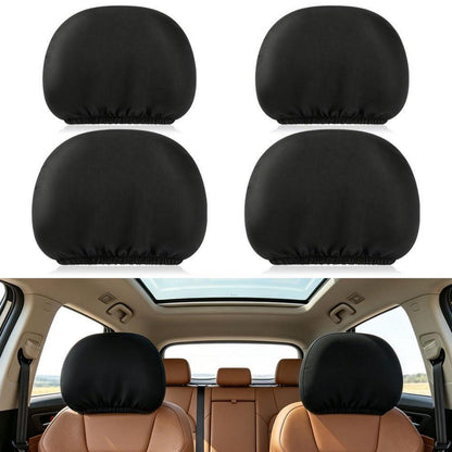 Kopfstützenbezüge Auto 4er Set – Universal & Elastisch