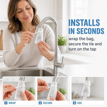 Wasserfilter Wasserhahn Set – 120 Teile für Trinkwasser