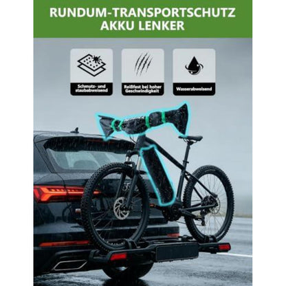 E-Bike Transportschutz Set – Akku & Lenker Regenschutz