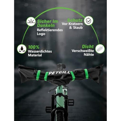 E-Bike Transportschutz Set – Akku & Lenker Regenschutz
