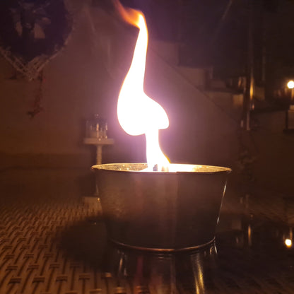 Schwabenfire Outdoorkerze in der Dose KERZABIX mit spezial Docht Campingkerze
