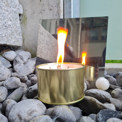 Schwabenfire Outdoorkerze in der Dose KERZABIX mit spezial Docht Campingkerze